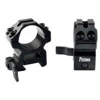 Presma Quick Release Scope Rings for Picatinny/Weaver Rails