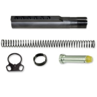 Presma AR15 Mil-Spec Buffer Tube Kit w/ Dual Sling End Plate