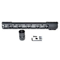 Presma AR-15 Super Light Slim Free Float M-LOK Handguards w/ Partial Top Rail