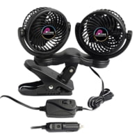 Prime Products Dual Head Clip-On Fan - 12V