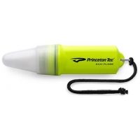 Princeton Tec Eco Flare, Neon Yellow Body, 1 Krypton Bulb, 1 Red LED
