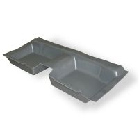 Pro-Gard Industries Charcoal Grey Abs, Floor Pan