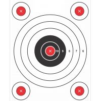 Pro-Shot 5 Bullseye Target w/ Adhesive Backing