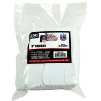 Pro-Shot 12-16 Gauge 3 inch Square Cotton Flannel Patches