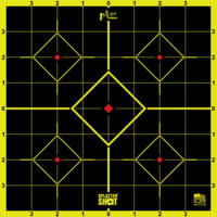 Pro-Shot 8SI-GREEN-6PK Splatter Sight-In Self-Adhesive Adhesive Paper 8 Diamon