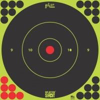 Pro-Shot Splatter Shot White Bullseye Target