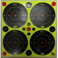 Pro-Shot Splatter Shot White Bullseye Target