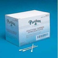 Puritan Medical Puritan Single and Double Tip Cotton Applicators, Puritan Medical Products 803-WC Wood Shafts Single Tip, Pack of 1000