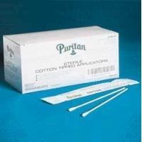 Puritan Medical Puritan Sterile Cotton-Tipped Plastic Applicator, Puritan Medical Products 258062PC Applicator Cotton Strl PK200, Pack of 200