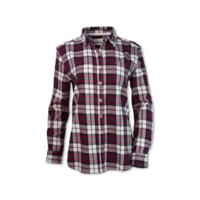 Purnell Maroon Flannel Shirt - Womens