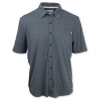 Purnell Performance Short Sleeved Knit Button Up - Men's