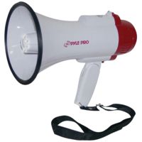 Pyle Pro Megaphone w/ Siren/Talk/LED Light