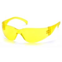 Pyramex 4100 Series Safety Eyewear - Amber-Hardcoated Lens, Amber Frame