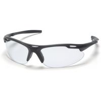 Pyramex Avante Safety Eyewear - Clear Lens, Black Frame