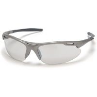 Pyramex Avante Safety Glasses - Indoor/Outdoor Mirror Lens, Gun Metal Frame