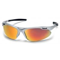Pyramex Avante Safety Glasses - Ice Orange Lens, Silver Frame