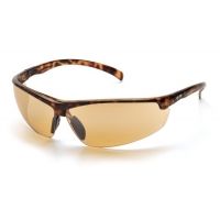 Pyramex Forum Safety Glasses - Tortoise Shell Frame/Bronze Lens