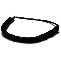 Pyramex Hard Hat Adaptor w/ Coated Spring - Black