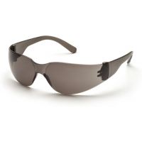 Pyramex Mini Intruder Safety Eye Wear - Gray Frame and Gray Lens