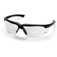 Pyramex Reatta Safety Glasses - Clear Lens, Charcoal Frame