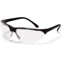 Pyramex Rendezvous Safety Glasses - Clear Lens, Black Frame