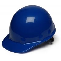 Pyramex Sleek Shell Cap Style 4 Point Ratchet Suspension Hard Hat - Blue