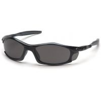 Pyramex Solara Safety Glasses - Gray Lens, Black Frame