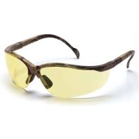 Pyramex Venture II Safety Eyewear - Amber Lens, Real Tree HW Frame