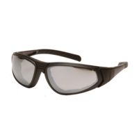 Pyramex XSG Safety Glasses - Indoor/Outdoor Anti-Fog Lens, Black Frame