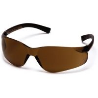 Pyramex Ztek Safety Glasses - Coffee Lens, Coffee Frame