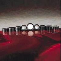 Qorpak Black Phenolic Screw Caps, Pulp/Vinyl Liner, Qorpak 5011/12, Pack of 12