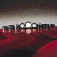 Qorpak Black Phenolic Screw Caps, Pulp/Vinyl Liner, Qorpak 5021/12, Pack of 12