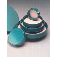 Qorpak Green Thermoset Screw Caps, Fluoropolymer Resin Liner, Qorpak 5217/12, Pack of 12