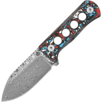 QSP Knife Canary Damascus 2.5in Neck Knife
