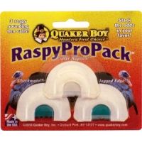 Quaker Boy Raspy Pro Pack - 3-Pack of Turkey Calls