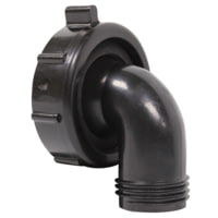 Quick Products QP-90RDC 90 deg RV Drain Connector 1 1/2in.Fpt x 3/4" MPT