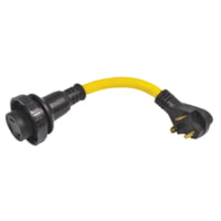 Quick Products Twist Lock Adapter Cord 30A Male To 30A Twist Lock