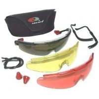 Radians Clear/Amber/Vermillion Glasses w/UV Polycarbonate Lenses PAVC11481