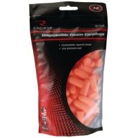 Radians Disposable Foam Earplugs Orange 50 Pair Uncorded Resealable Bag FP70BG50