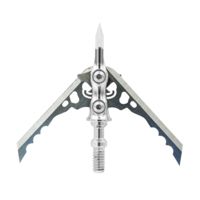 Rage Broadhead Hypodermic Xbow No-collar 100gr 2" Cut 3pk