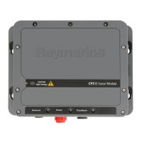 Raymarine MFD Sonar Accessories And Transducers CP100, 200 Chirp Sonar, Downvision, Sidevision Bundle