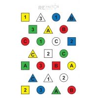 RE Factor Tactical Pistol IQ Shooting Target