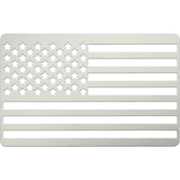 ReadyMan American Flag Card with Stainless Construction