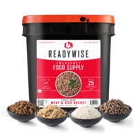 ReadyWise Freeze Dried Meat &amp; Rice Survival Bucket