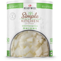 ReadyWise Simple Kitchen Dehydrated Chopped Onions - 250 Serving Can