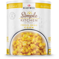 ReadyWise Simple Kitchen Freeze-Dried Corn - 23 Serving Can