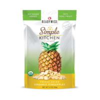 ReadyWise Simple Kitchen Organic Freeze-Dried Pineapples
