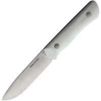 Real Steel Bushcraft III White Convex 4.25 in Steel Fixed Blade Knife