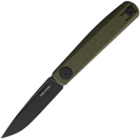 Real Steel Gslip Compact Green G10 Folding Knife