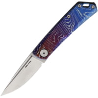 Real Steel Luna TC Slip Joint Waves 2.75 in Stainless Steel Folding Knife